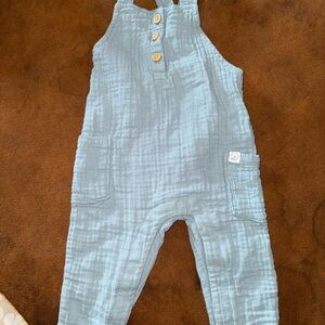 NWOT Carter's Soft Blue Kids Overalls